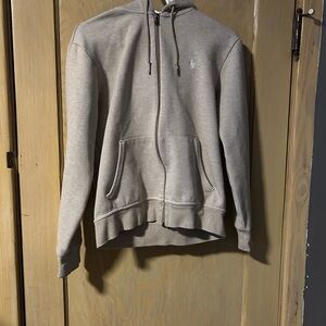 Polo Ralph Lauren Double Knitted Zip-Up Hoodie